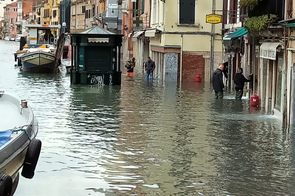 acqua alta Venise