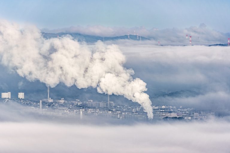 nuages de pollution